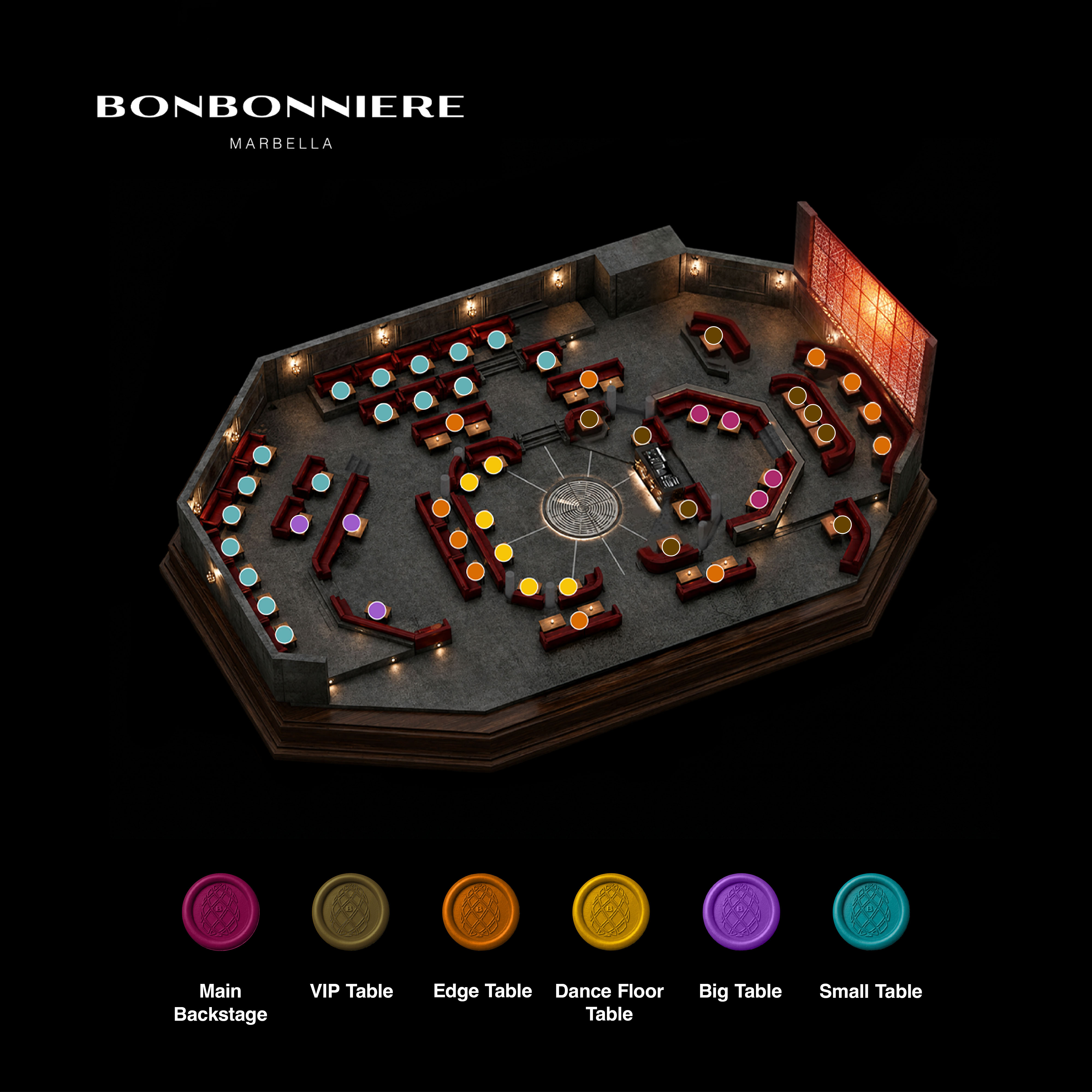 BONBONNIERE — floor plan
